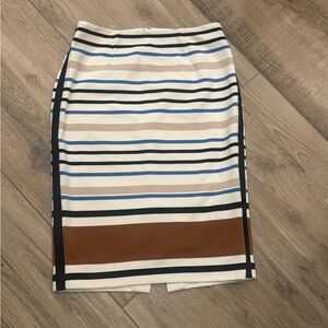 White House Black Market - Stripe Pencil Skirt